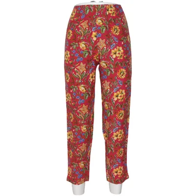 Pantalon (Rouge, Multicolore) de Kenzo Jungle Viscose