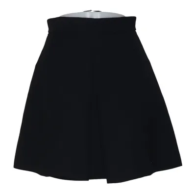 Jupe (Noir) de Alexander McQueen Cupro, Polyamide, Soie, Laine