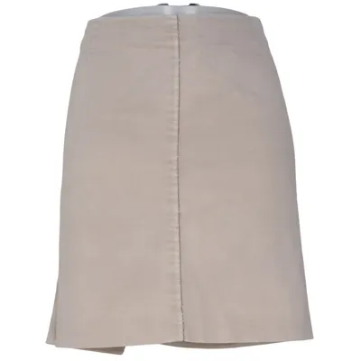 Nederdel (Beige) fra Brunello Cucinelli Bomuld, Elastan