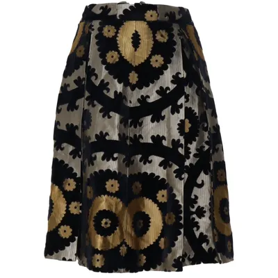Skirt (Beige, Blue)