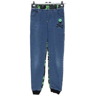 Jeans (Blå, Grön, Svart) från Philipp Plein Junior Bomull, Elastan, Polyester