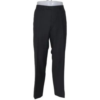Kostuumbroek (Zwart) van Tommy Hilfiger Wol