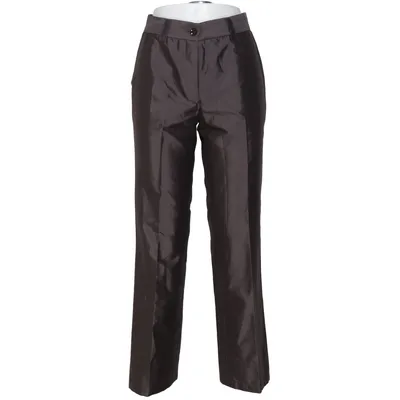 Pantalon de costume (Gris) de Jil Sander Polyester, Soie