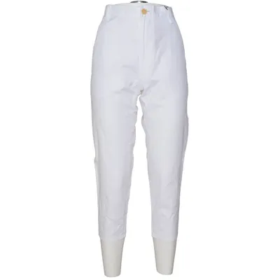 Broek (Wit) van Yohji Yamamoto Katoen