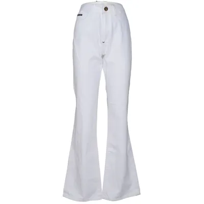 Jean (Blanc) de Philipp Plein Coton, Polyester