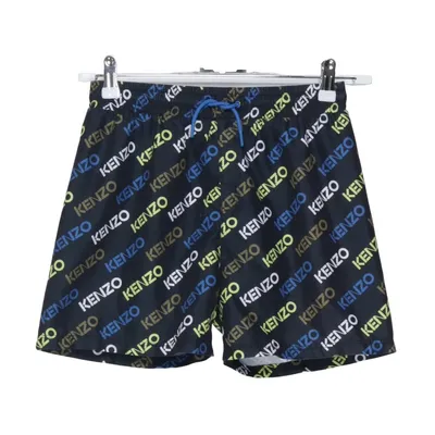 Badshorts (Svart, Flerfärgad) från Kenzo Kids Polyester