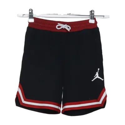 Short de basketball (Noir, Rouge, Blanc) de Jordan Coton, Polyester