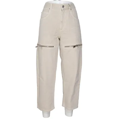 Spijkerbroek (Beige) van Isabel Marant Étoile Katoen, Hennep