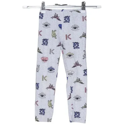 Leggings (Grijs, Meerkleurig) van Kenzo Katoen, Elastaan