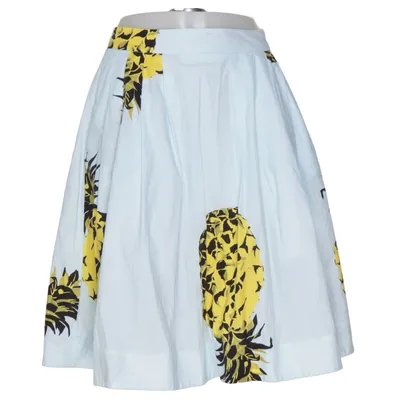 Jupe (Bleu, Multicolore) de MSGM Coton