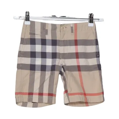 Shorts (Beige, Flerfärgad) från Burberry Children Bomull