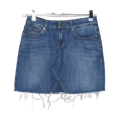 Jeanskjol (Blå) från Tommy Hilfiger Bomull, Elastan