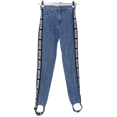 Jeans (Blue, Black) from MSGM Milano Cotton, Elastane, Polyester