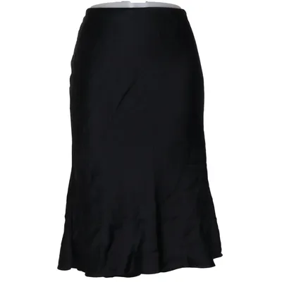 Jupe longue (Noir) de Ralph Lauren Soie