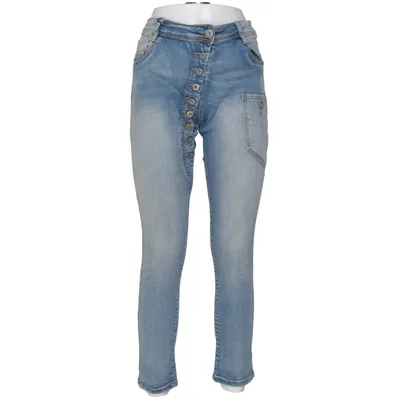 Jeans (Blue) from Mozzaar Cotton, Elastane