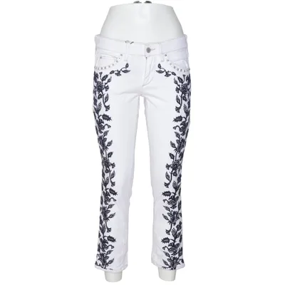 Jeans (Vit, Svart) från Isabel Marant Bomull, Elastan