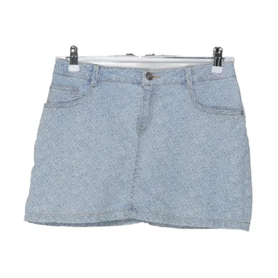 Denim skirt (Blue) from Kenzo Kids Cotton, Elastane, Polyester