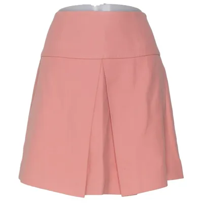 Rock (Pink) von Miu Miu Baumwolle, Leinen, Viskose