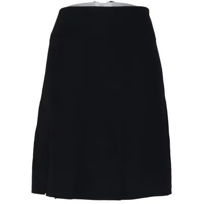 Rok (Zwart) van Burberry Cupro, Wol