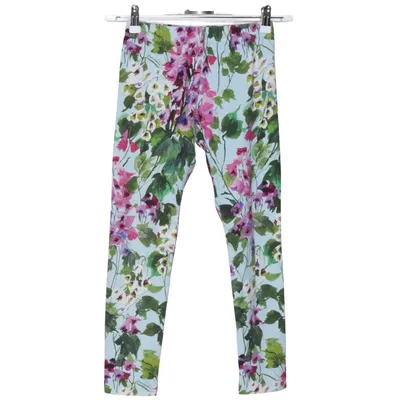 Leggings (Blau, Mehrfarbig) von Dolce & Gabbana Baumwolle, Elasthan