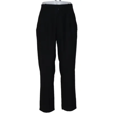 Kostuumbroek (Zwart) van Balenciaga Acetaat, Viscose, Wol
