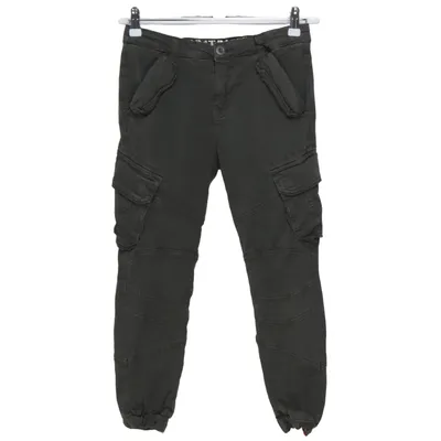 Pantalon cargo (Vert) de Alpha Industries Coton, Élasthane