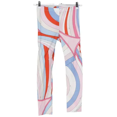 Legging (Rouge, Bleu, Rose) de Emilio Pucci Coton, Élasthane