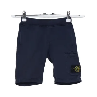 Sweatshorts (Blå) fra Stone Island Junior Bomuld
