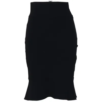 Skirt (Black) from Dolce & Gabbana Elastane, Polyamide, Viscose