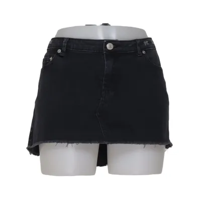 Jeanskjol (Svart) från Wet Seal Bomull, Elastan