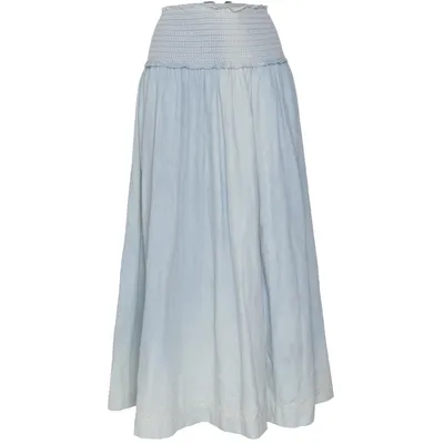 Jupe longue (Bleu) de Zimmermann Coton