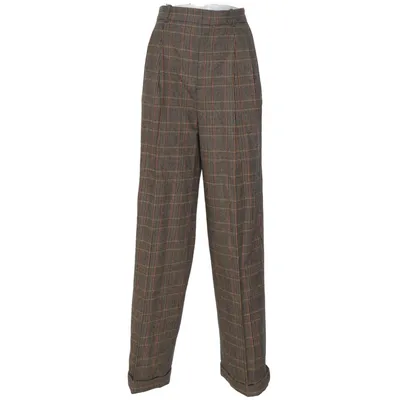Kostuumbroek (Bruin, Grijs) van Polo Ralph Lauren Polyamide, Wol