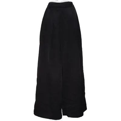 Palazzo pants (Black) from Dries van Noten Cotton, Cupro