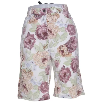 Jeansshorts (Vit, Flerfärgad) från St Michael Bomull