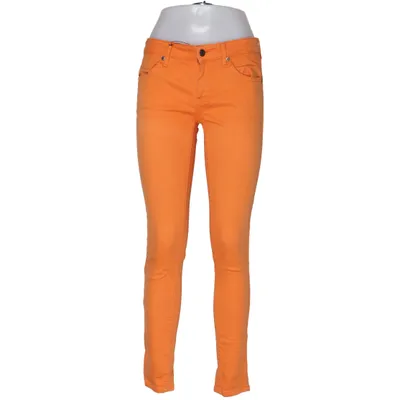 Spijkerbroek (Oranje) van Mango Jeans Katoen, Elastaan