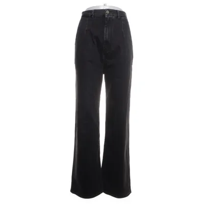 Jeans (Sort) fra Loulou Studio Økologisk bomuld, Elastan