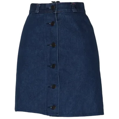 Spijkerrok (Blauw) van Lee Cooper Katoen