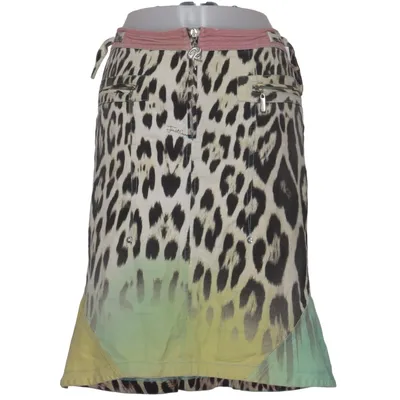 Nederdel (Grøn, Pink, Flerfarvet) fra Justcavalli Bomuld, Polyester