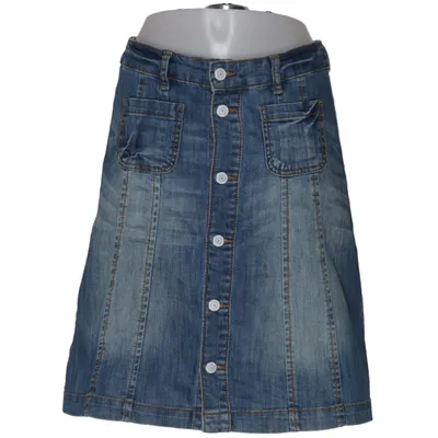 Jupe en jean (Bleu) de L.O.G.G by H&M Coton, Élasthane