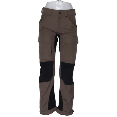 Friluftsbukser (Grå, Sort) fra Lundhags Elastan, Nylon, Økologisk bomuld, Polyester