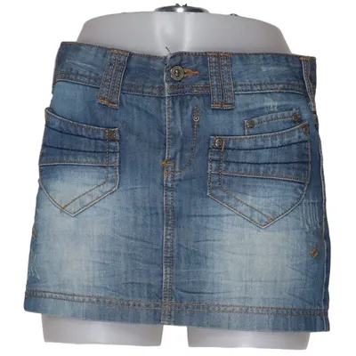 Denim skirt (Blue) from Amisu Jeans