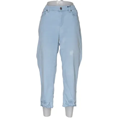 Byxor (Blå) från Anna Montana Bomull, Elastan, Polyester