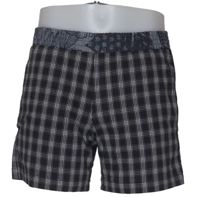 Badeshorts (Sort, Hvid) fra Palm Beach Elastan, Polyamid, Polyester