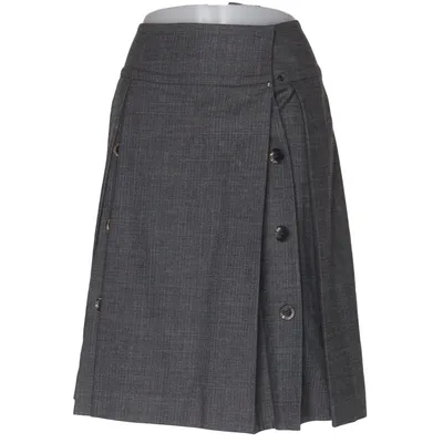 Skirt (Gray) from Sportmax Elastane, Polyamide, Viscose, Wool