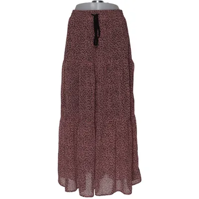 Jupe longue (Rose, Noir) de Kaffe Polyester recyclé