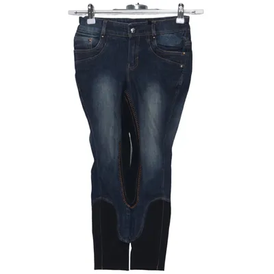 Breeches (Blue) from Equilibre Cotton, Elastane, Nylon, Polyurethane
