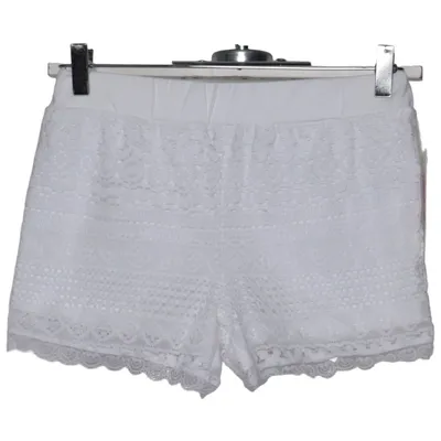 Short (Blanc) de Red & Blue Coton, Polyester