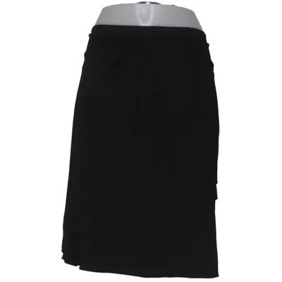 Wikkelrok (Zwart) van Wissmach Elastaan, Viscose