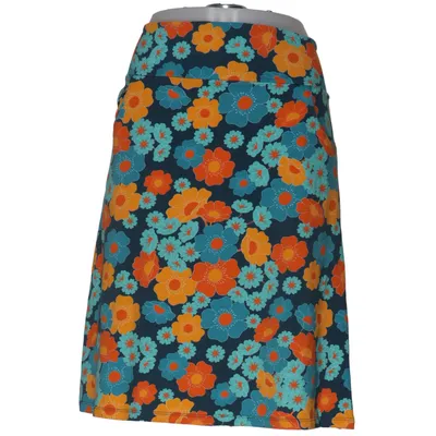 Jupe (Bleu, Orange, Multicolore) de Cissi och Selma Élasthane, Coton biologique