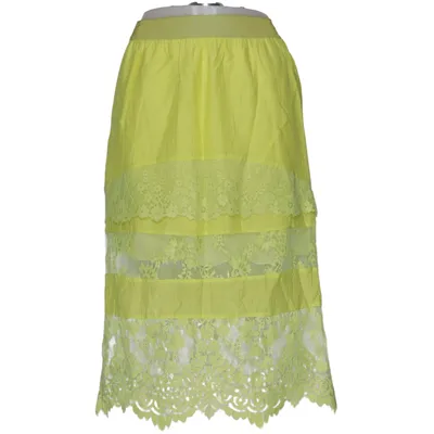 Rok (Geel) van Twin Set Simona Barbieri Katoen, Polyamide, Polyester